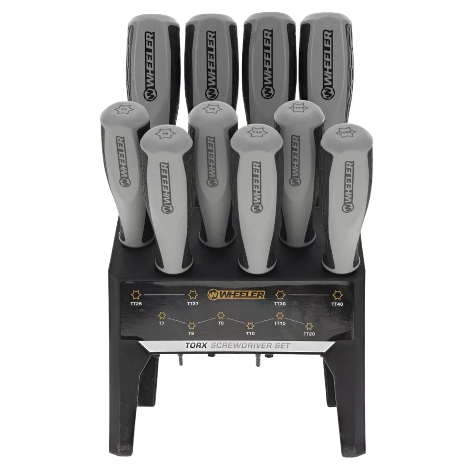 10-Piece Torx Bench Driver Set by Wheeler