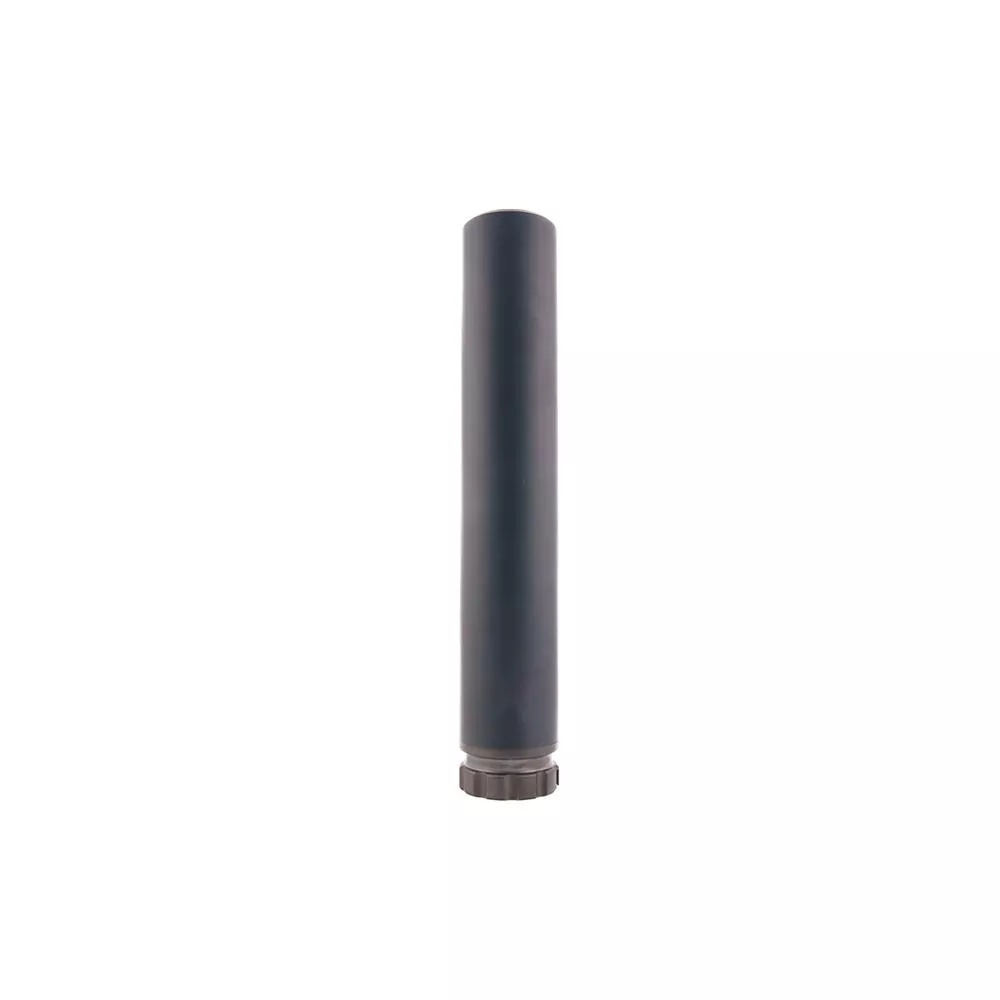 10 Ring Sylvan Suppressor .338 1.5″ Diameter 8.2″ Length Black with QD 5/8×24 Thread QD Muzzle Device