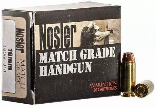 10mm 20 Rounds Ammunition FALSEsler 180 Grain Jacketed Hollow Cavity