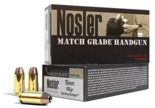 10mm 20 Rounds Ammunition FALSEsler 180 Grain Jacketed Hollow Point
