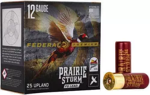 12 Gauge 2-3/4" Lead-4 1-1/4 oz 25 Rounds Federal Shotgun Ammunition