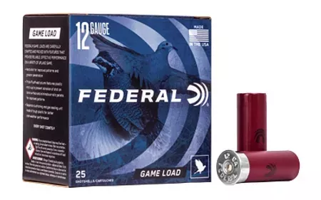 12ga 2.75″ 8 Shot Game Load 25ct
