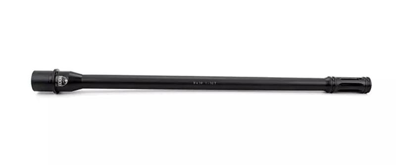 16” Faxon Firearms Duty 9mm Light Taper 9mm 1×10 Nitride Barrel w/ Integral Flash Hider