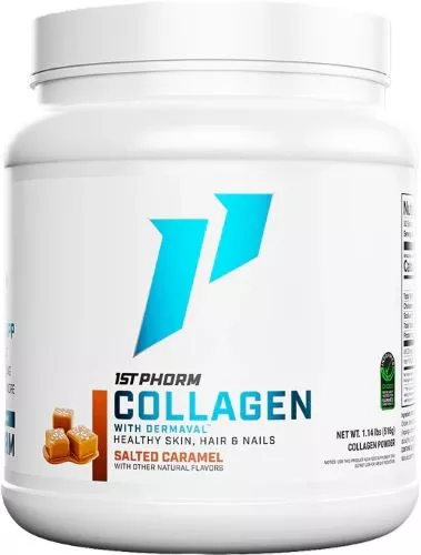 1ST PHORM COLLAGEN POWDER – SALTED CARAMEL