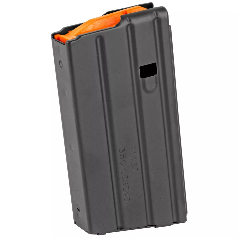 20-Round 350 Legend Stainless Steel Black Magazine