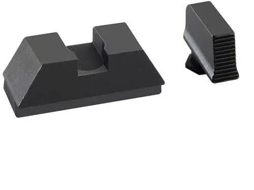2L Tall Optic Compatible Serrated Sight Set For Glock