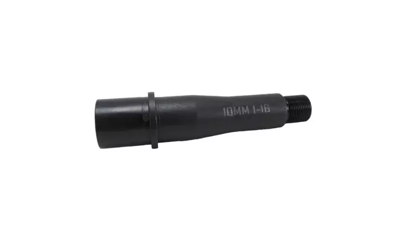 4” 10MM Med 1×16 Melonite Stripped Barrel