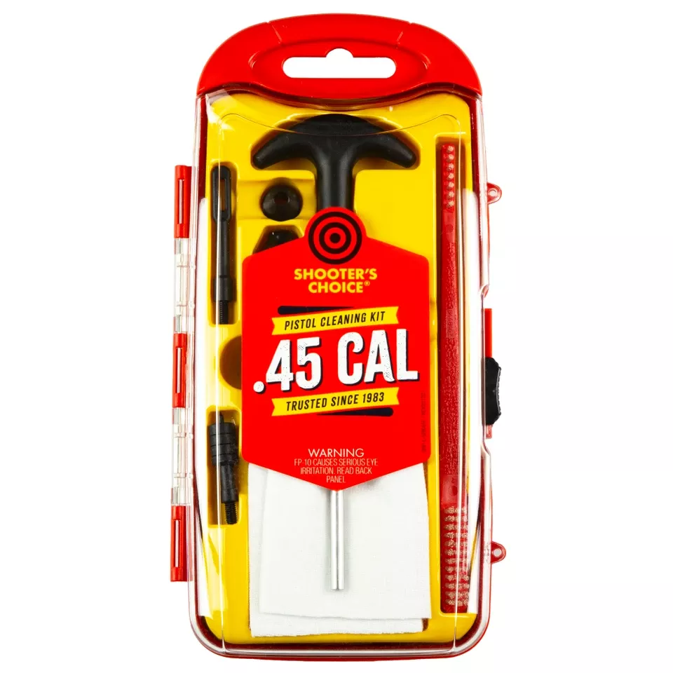 .45 Caliber Gun Cleaning Kit by Shooter's Choice