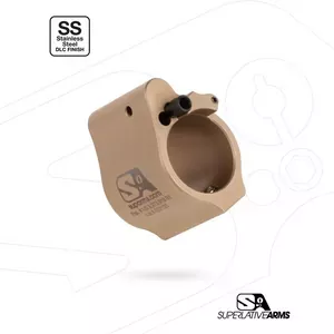 .750” Adjustable Gas Block | Tan DLC