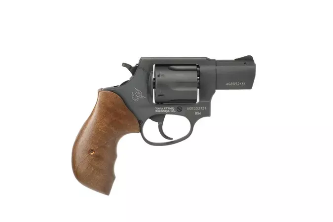 856 .38 SPL 2″ Matte BLK/Walnut 6-RD