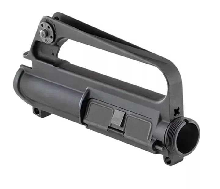 A1 AR15 Slickside Upper Receiver w/ M4 Feed Ramps- Assembled w/ Rear Sight & EJ Assy