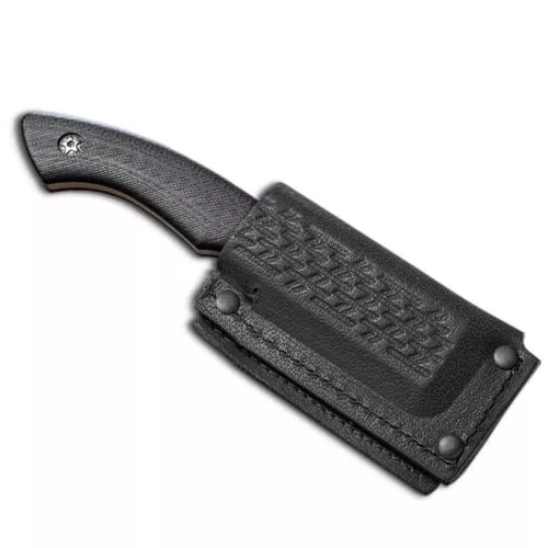 ABKT Elite Grunt Fixed Knife 3″ Nesmuk Blade Black
