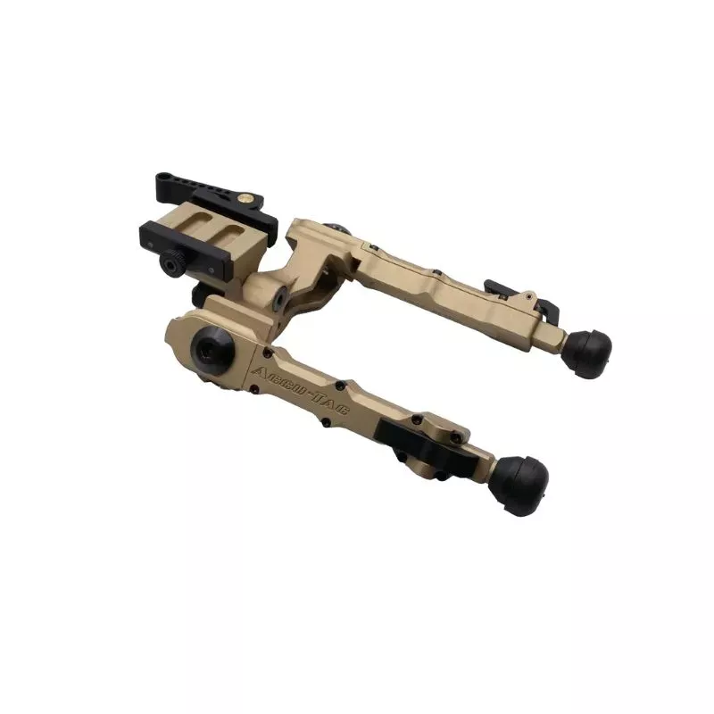 Accu-tac Bipod Wide Body Rifle – 7.5″ Max Height Arca Tan