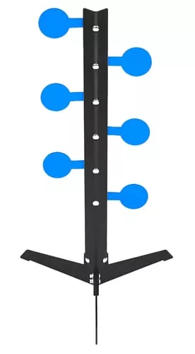 Action Target AT104 Dueling TreeRimfire Rifles Blue AR500 Steel 0.25" Thick Standing