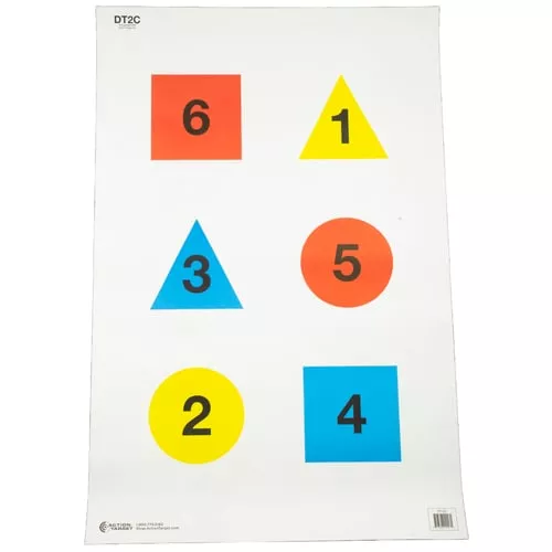 ACTION TGT COMMAND TRNG TGT 100PK