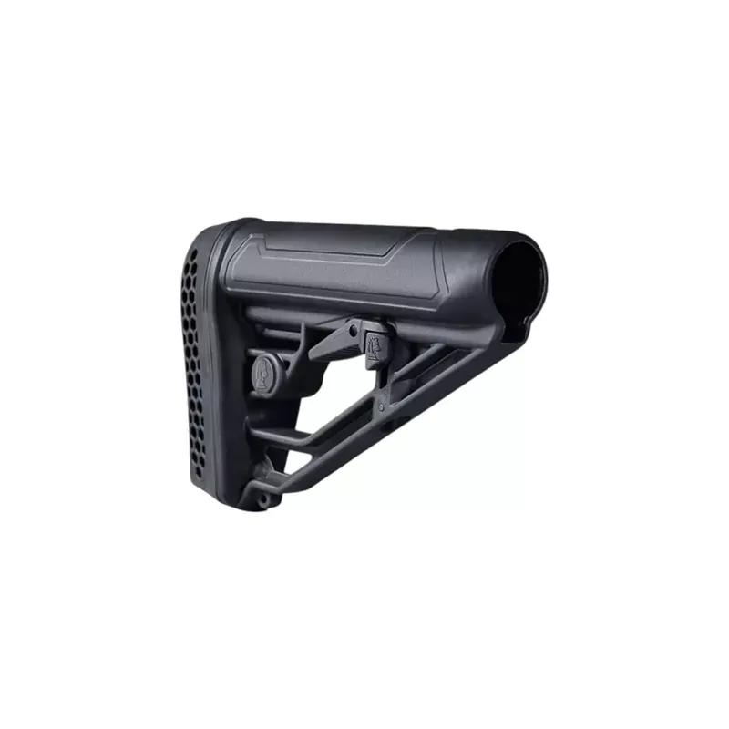 Adaptive Tactical AR15/AR10 EX Performance Adjustable M4-Style Stock Mil-Spec – BLK AT-02012