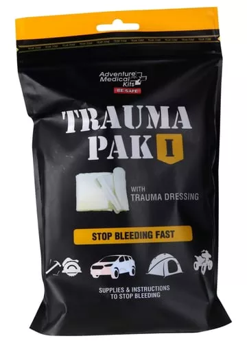 Adventure Medical Kits 20640295 Trauma Pak IStop Bleeding Clotting Gauze