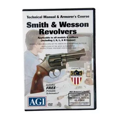 Agi S&W Revolvers Technical Manual And Armorer’s Course Dvd
