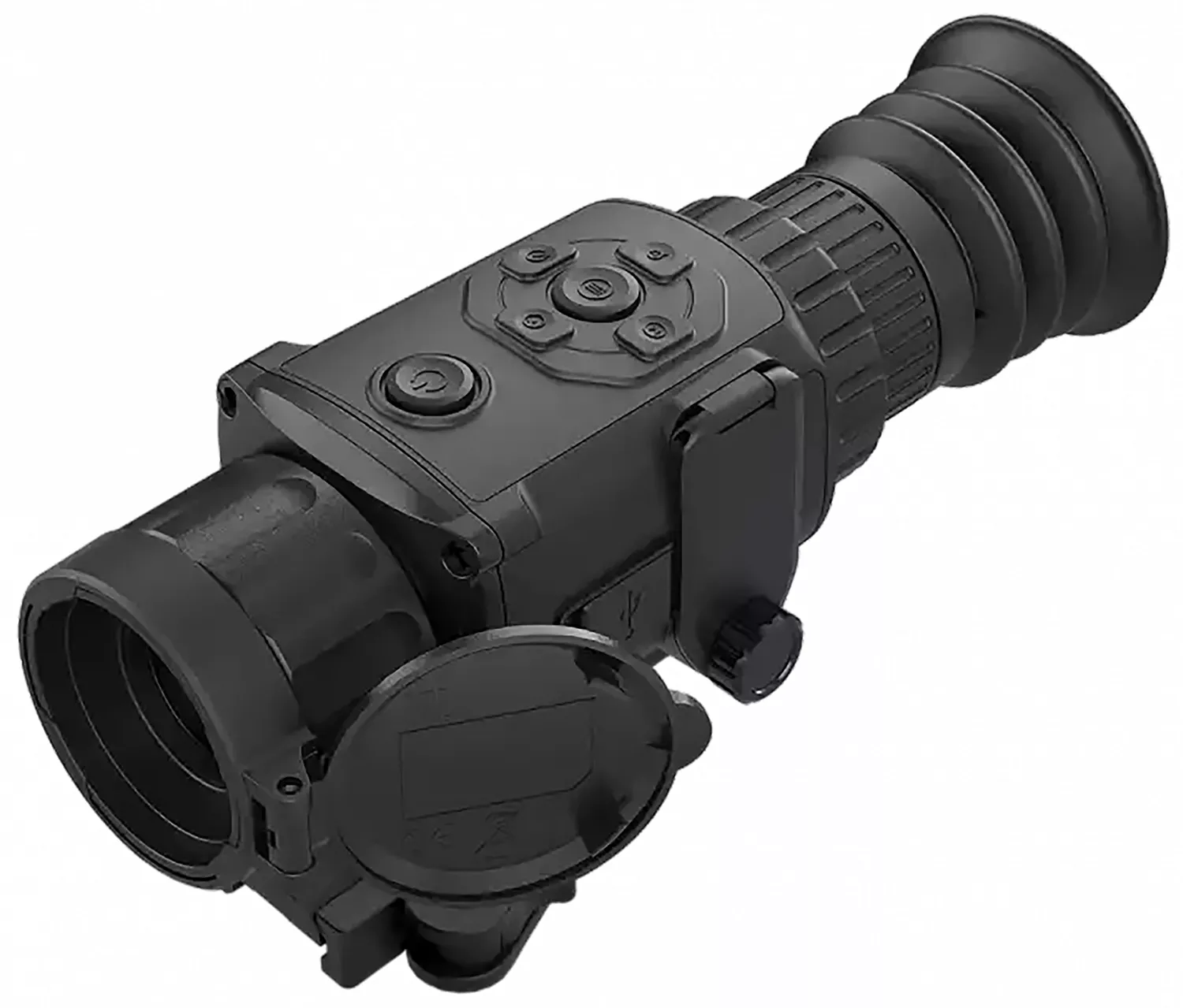 AGM Global Vision 3143755005R361 Rattler TS35-640 Thermal Hand Held/Mountable Scope Black 2-16x 35mm Multi Reticle 640×512, 50 Hz Resolution Zoom Digital 1x/2x/4x/8x/PIP