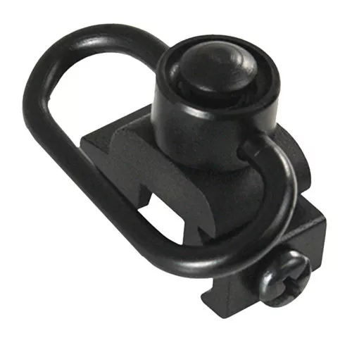 Aim Sports MT030 Sling Rail MountBlack Anodized 1.41 Quick Detach wPush Button Aluminum PicatinnyWeaver UPC: 815879010117