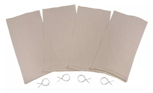 Allen 6596 Colorado Deluxe Deer Quarter Game Bags Natural Poly Cotton Blend 4 Bags