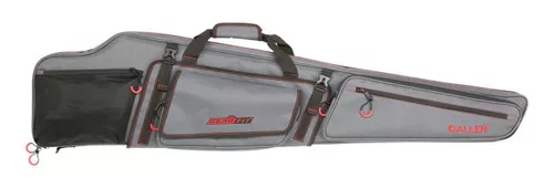 Allen 94948 GearFit Dakota 48 Rifle Case Gray wRed Accents Padding Organizer Pocket for Scoped Rifle UPC: 026509026839