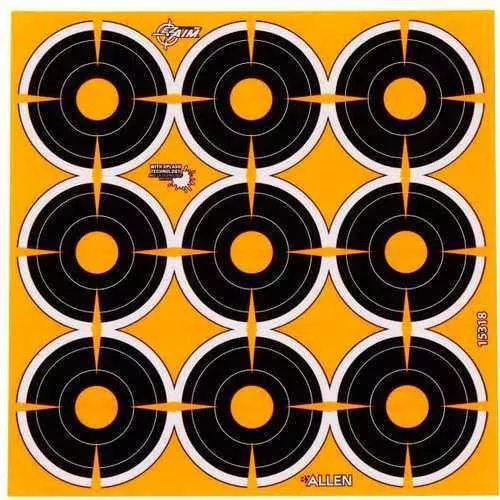 Allen EZAIM Adhesive Splash 2 Bullseye 12Pk