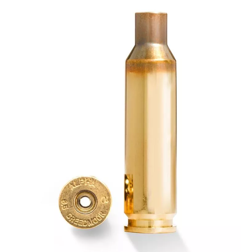 Alpha Munitions Ultra Premium Unprimed Brass Cartridge Cases 6.5 Creedmoor – Small Rifle Primer 100/ct