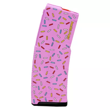 Amend2 Sprinkle Magazine, 223 Remington/5.56 NATO, 30 Rounds, Fits AR-15 Rifles, Polymer, Pink