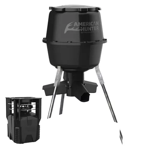 American Hunter AH225XDPRO XD-Pro16 Programs, 1-60 Seconds Duration, 30 Gallon Capacity Black