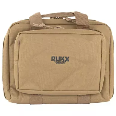 American Tactical Double Pistol Case | Tan | ATICTDPCT