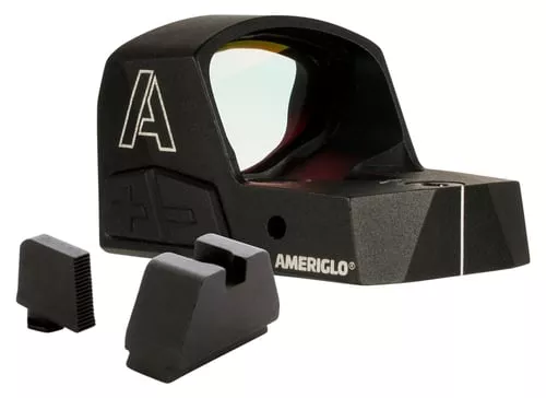 AmeriGlo HVN04 Haven Carry Ready Combo Matte Black 1 x 1.10" x 0.75" 5 MOARed Dot