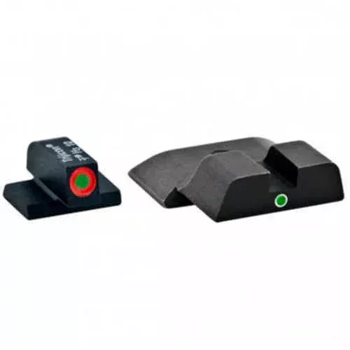 Ameriglo I-Dot Night Sight For S&W M&P FALSEt Pro Orange Outline - Rear: Green