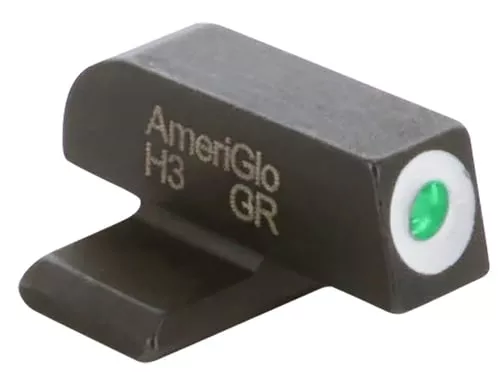 AmeriGlo SG1608 Tritium Front Sight forSig Sauer/Springfield ArmoryGreen Tritium White Outline