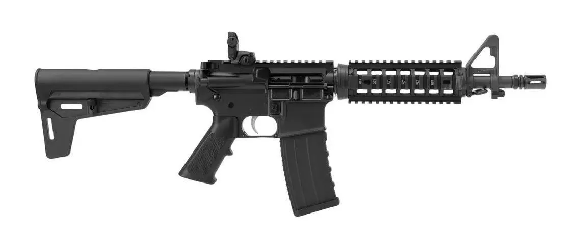 Anderson Manufacturing AM15 A4 Quad Rail 5.56 NATO Pistol – 10.5″ – Magpul Brace – B2-K851-A001