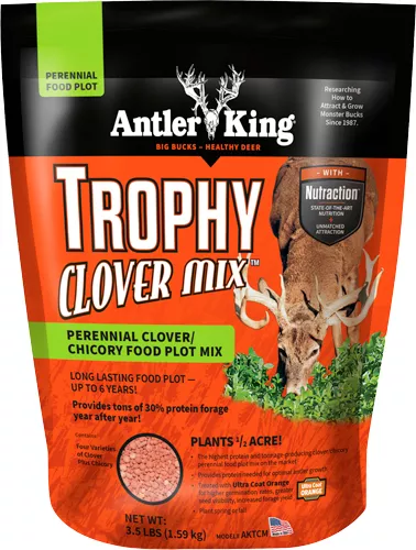 ANTLER KING TROPHY CLOVER – 1/2 ACRE 3.5LB SPRING/FALL