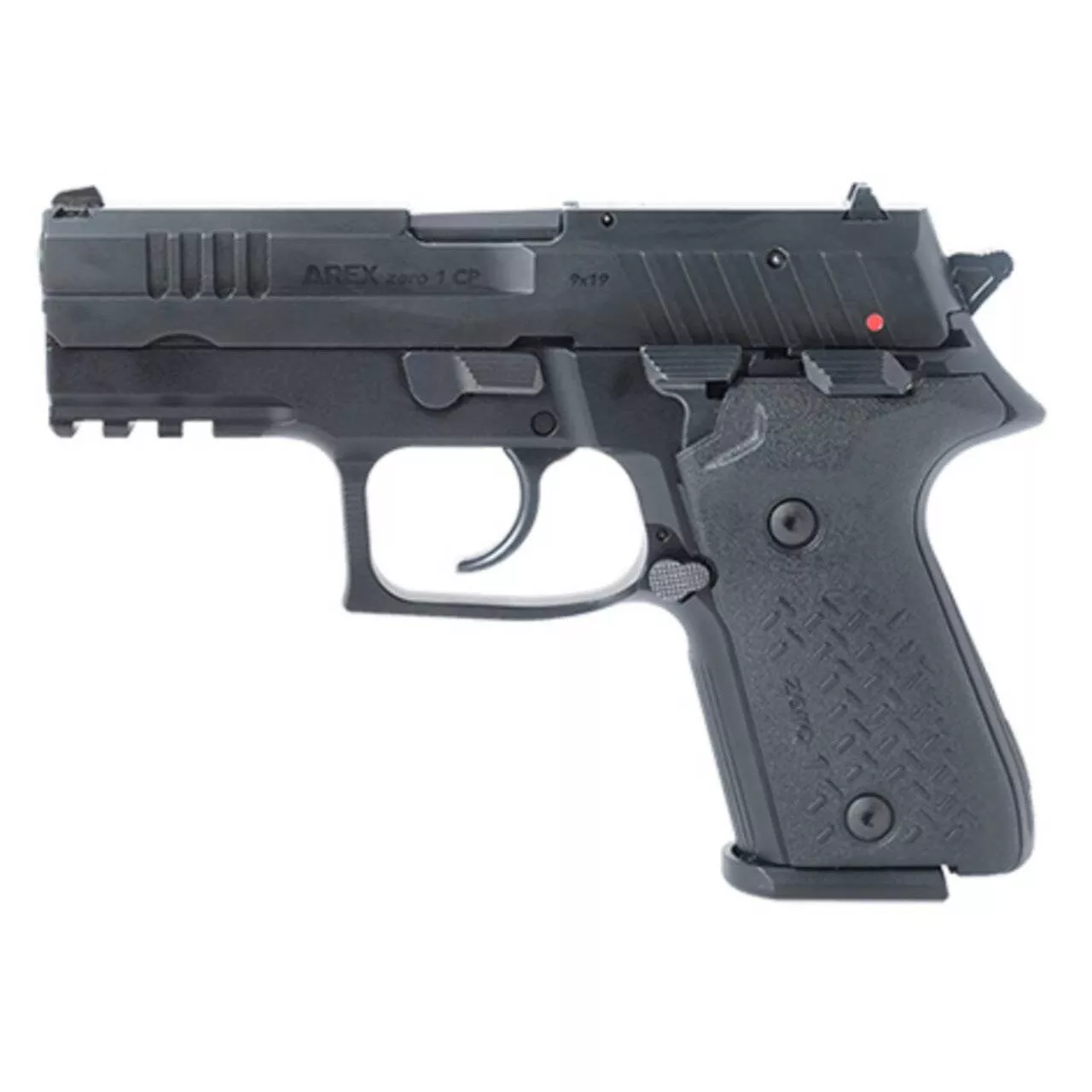 Arex Zero 1 Compact Handgun 9mm Luger 15rd Magazines(2) 3.85″ Barrel Black