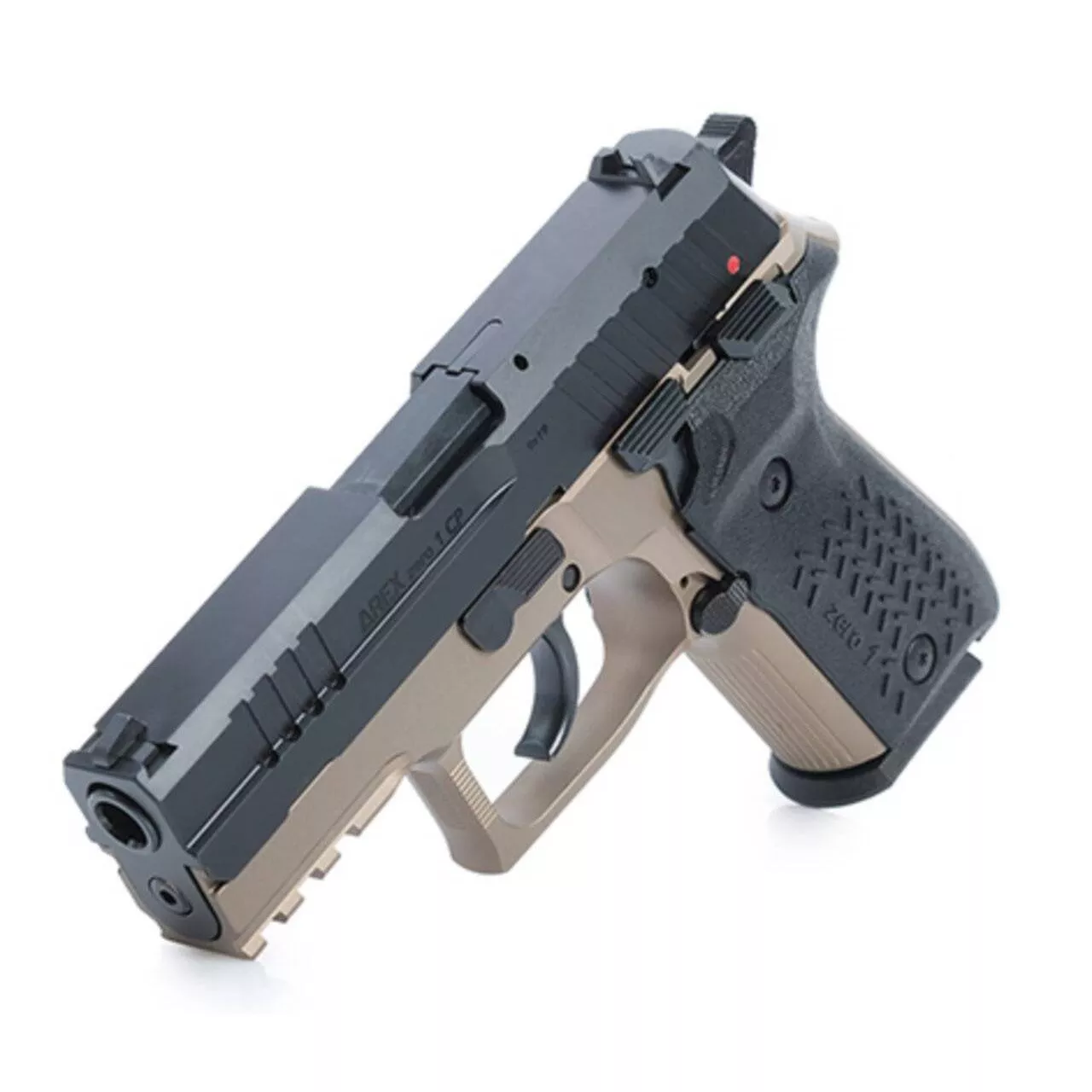 Arex Zero 1 Compact Handgun 9mm Luger 15rd Magazines(2) 3.85″ Barrel FDE