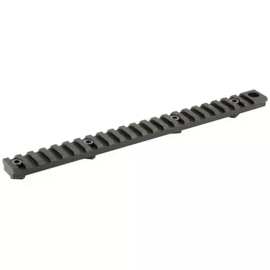 Arisaka Defense Rail Slider | Picatinny Rail M-Lok | 6 Slot | Fits M-LOK | Integrated QD Mount | Anodized Finish | Black | RS-RAIL-6M