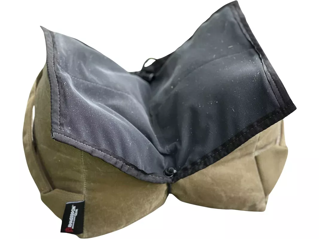 Armageddon Gear Shooting Rest Bag Sticky Pad Black