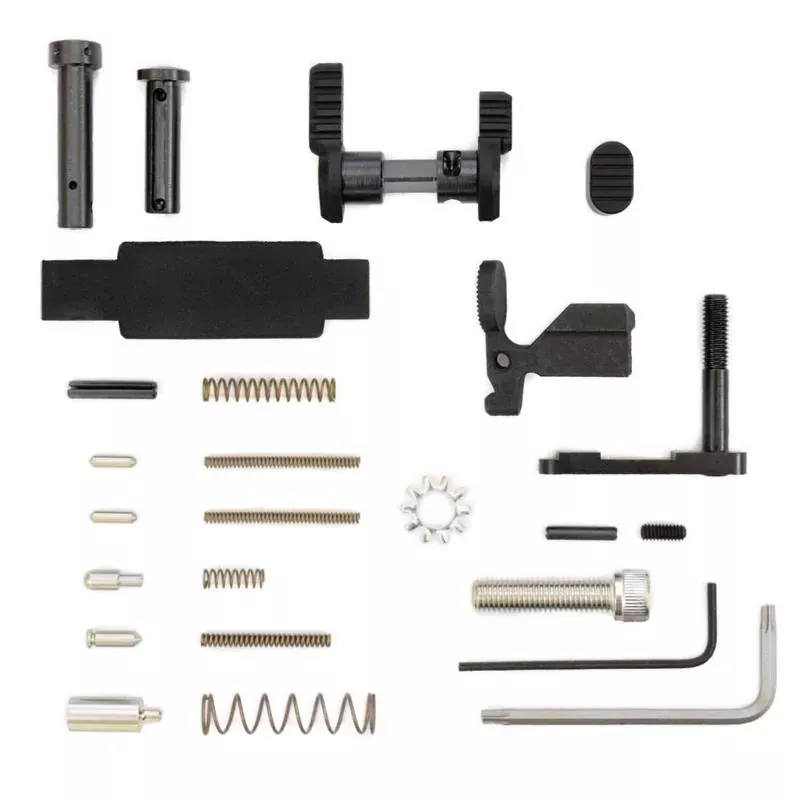 Armaspec AR15 Superlight Lower Parts Kit Less Trigger Group & Grip – Black
