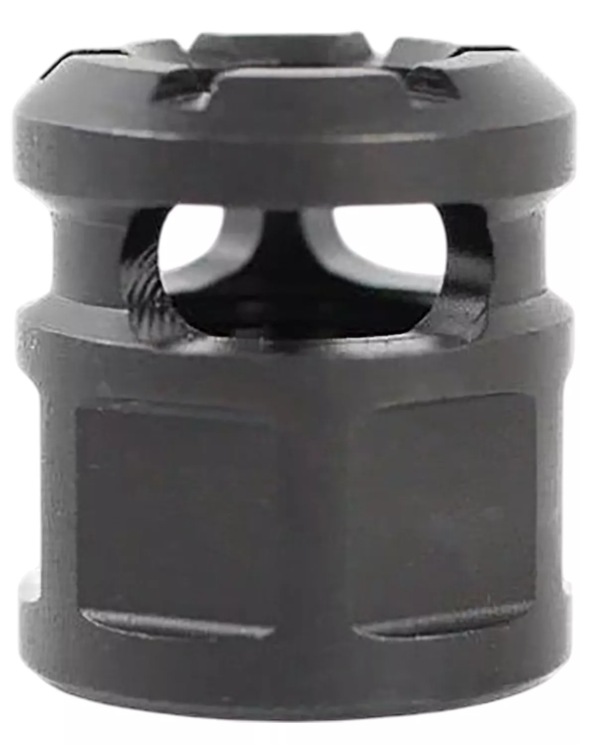 Armaspec ARM4511-BLK Micro Compensator ROOK Black QPQ Nitride Stainless Steel 1/2″x28 Threads Multi Caliber