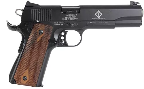 ATI GSG M1911 Handgun .22 LR 10rd Magazine 5 Barrel Wood Grip CA Compliant