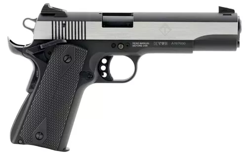 ATI GSG M1911 HGA 22LR 5 BL W/ POLISHED SLIDE & BLK GRIP 10RD