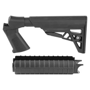 ATI Outdoors Stock, Fits H&R/New England, 6-Position Stock, Black