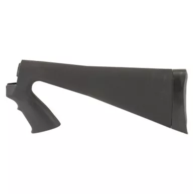 ATI Outdoors Stock, Fits Mossberg/Winchester/Remington, 12 Gauge, Butt Stock, with Pistol Grip, Black