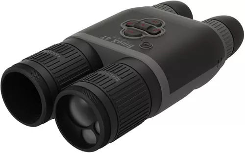 ATN TIBNBX4381L BinoX 4T Thermal Binocular Black 1.2-5x19mm 4th Generation 384x288, 60Hz Resolution Features Rangefinder