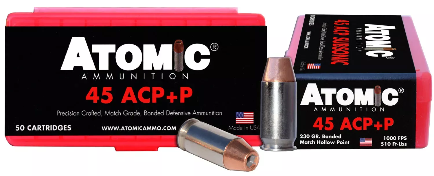 Atomic .45 ACP 230 gr, 50-Round Box