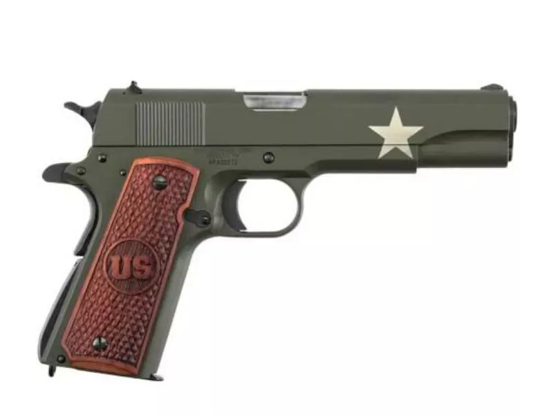 Auto-ordnance – Thompson Tanker 1911 45 ACP 5″ Green #