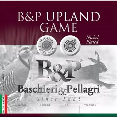 B&P Upland Game Shotshells 28 ga 2-3/4″ 3/4 oz 1300 fps #7.5 25/ct